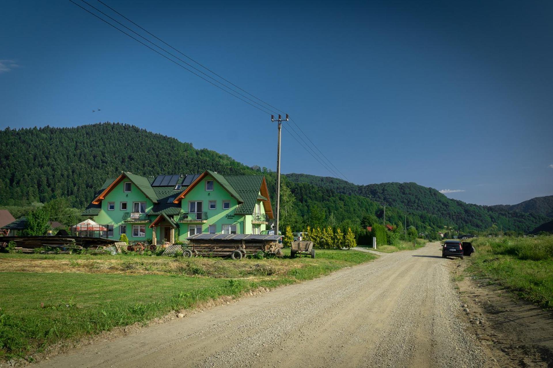 Zielone Zacisze Hotel Kroscienko nad Dunajcem Bagian luar foto